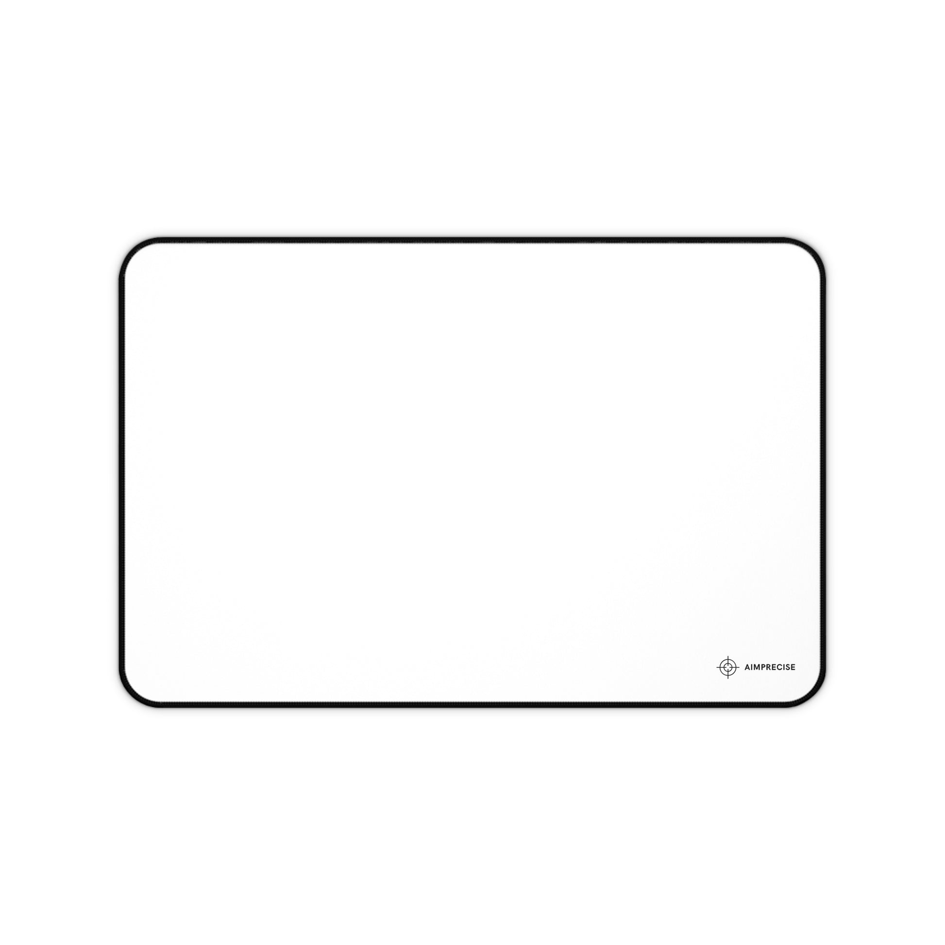 Precision Classic White Mouse Pad - AimPrecise