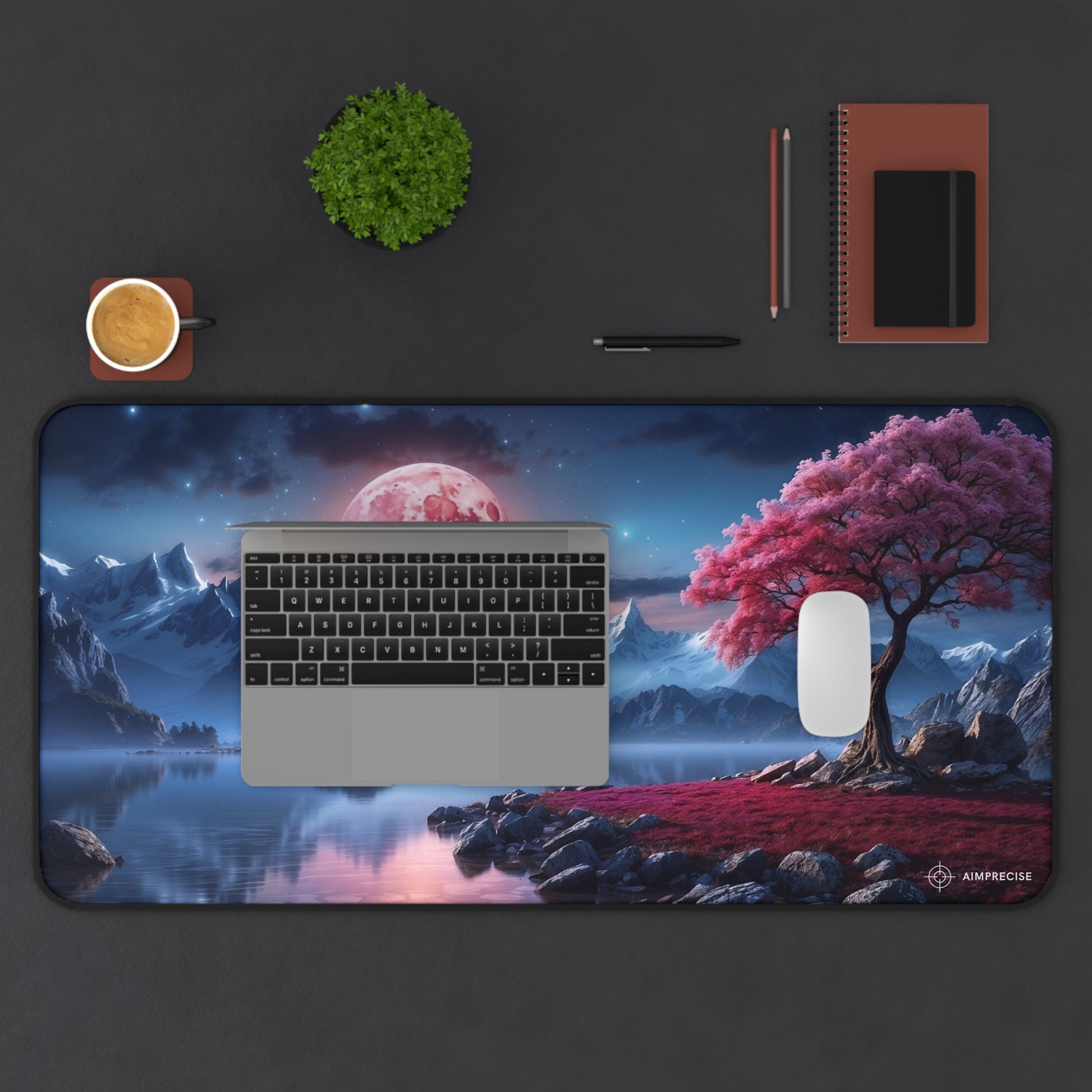 Lunar Tranquility Mouse Pad - AimPrecise