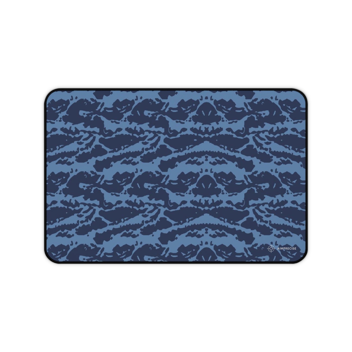 Blue Tiger Camo Mouse Pad - AimPrecise