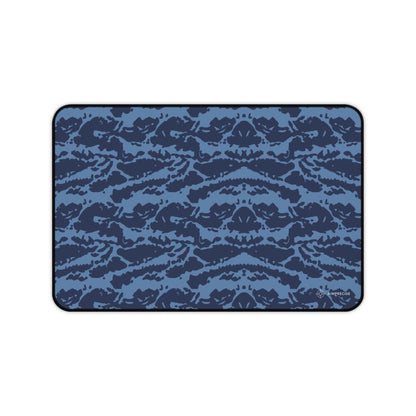 Blue Tiger Camo Mouse Pad - AimPrecise