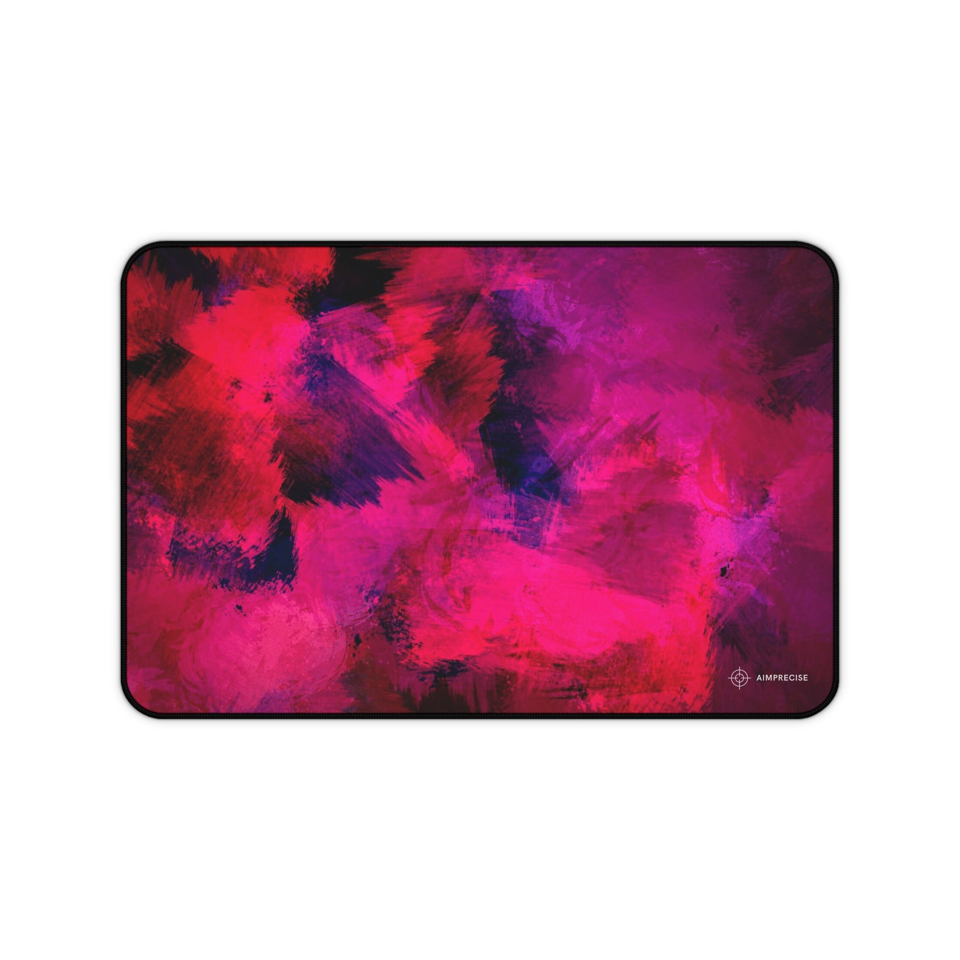 Abstract Red Lost Mouse Pad - AimPrecise