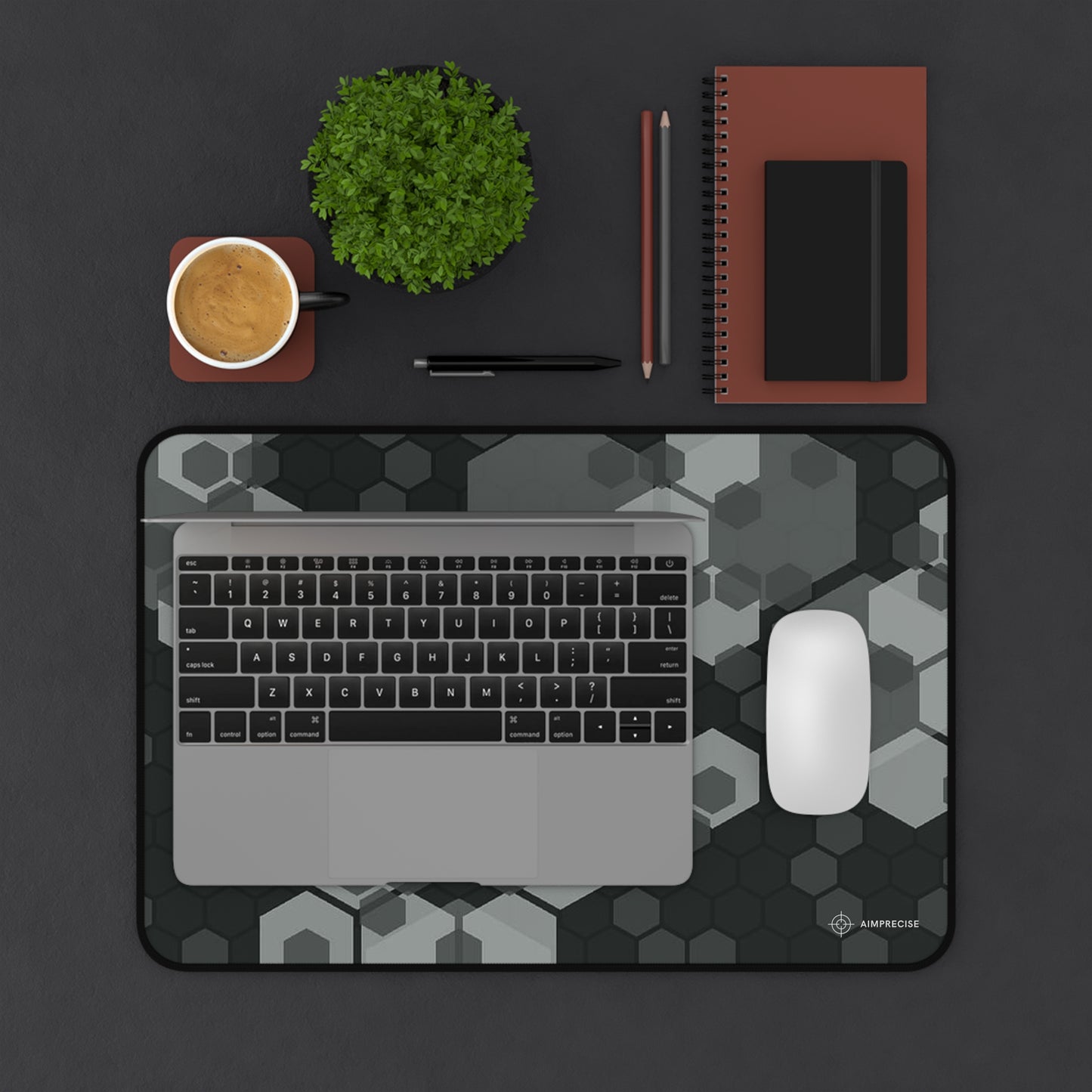 Hex Camo Mouse Pad - AimPrecise