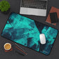 Modern Teal Texture Mouse Pad - AimPrecise