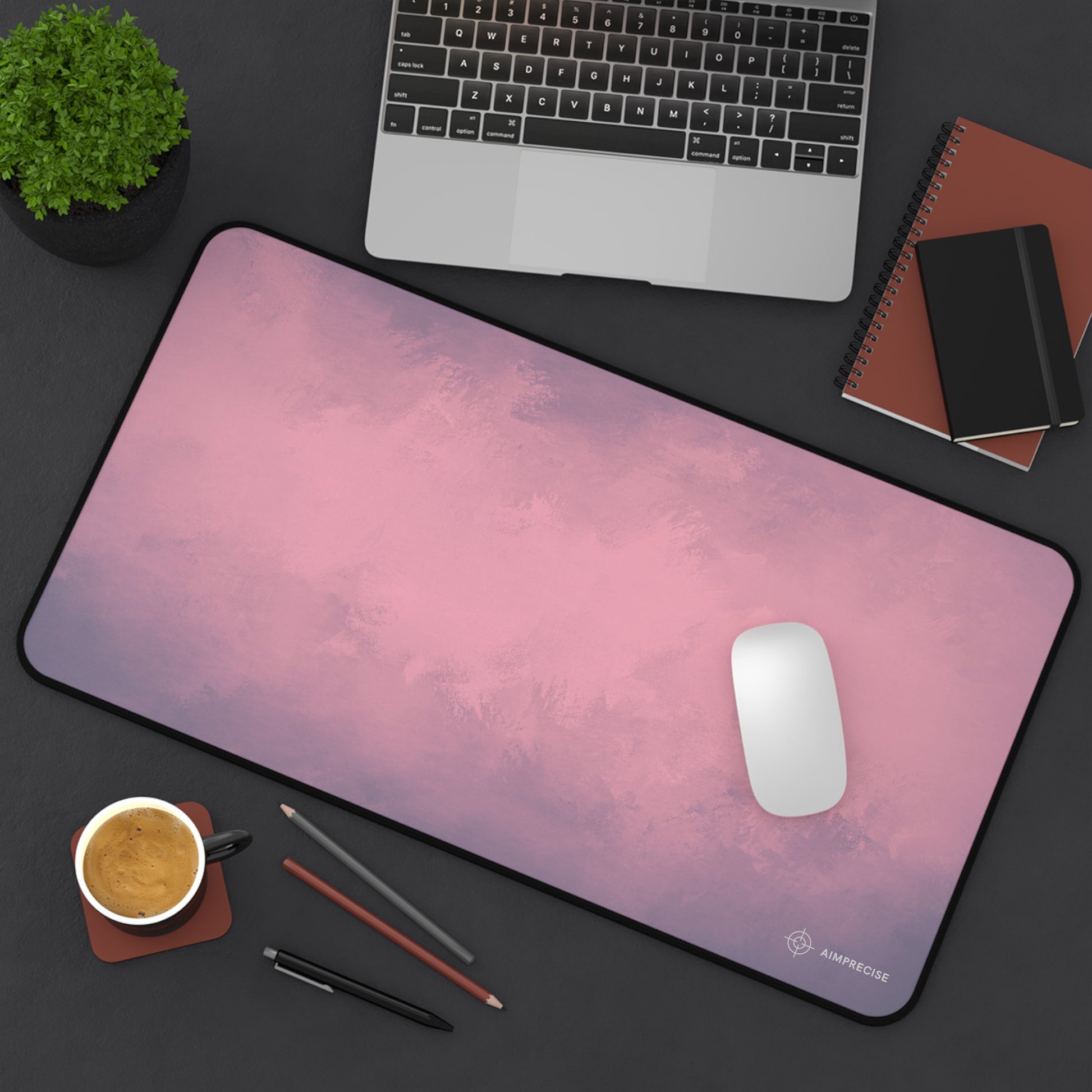 Soft Rose Texture Mouse Pad - AimPrecise