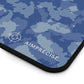 Arctic Blue Camo Mouse Pad