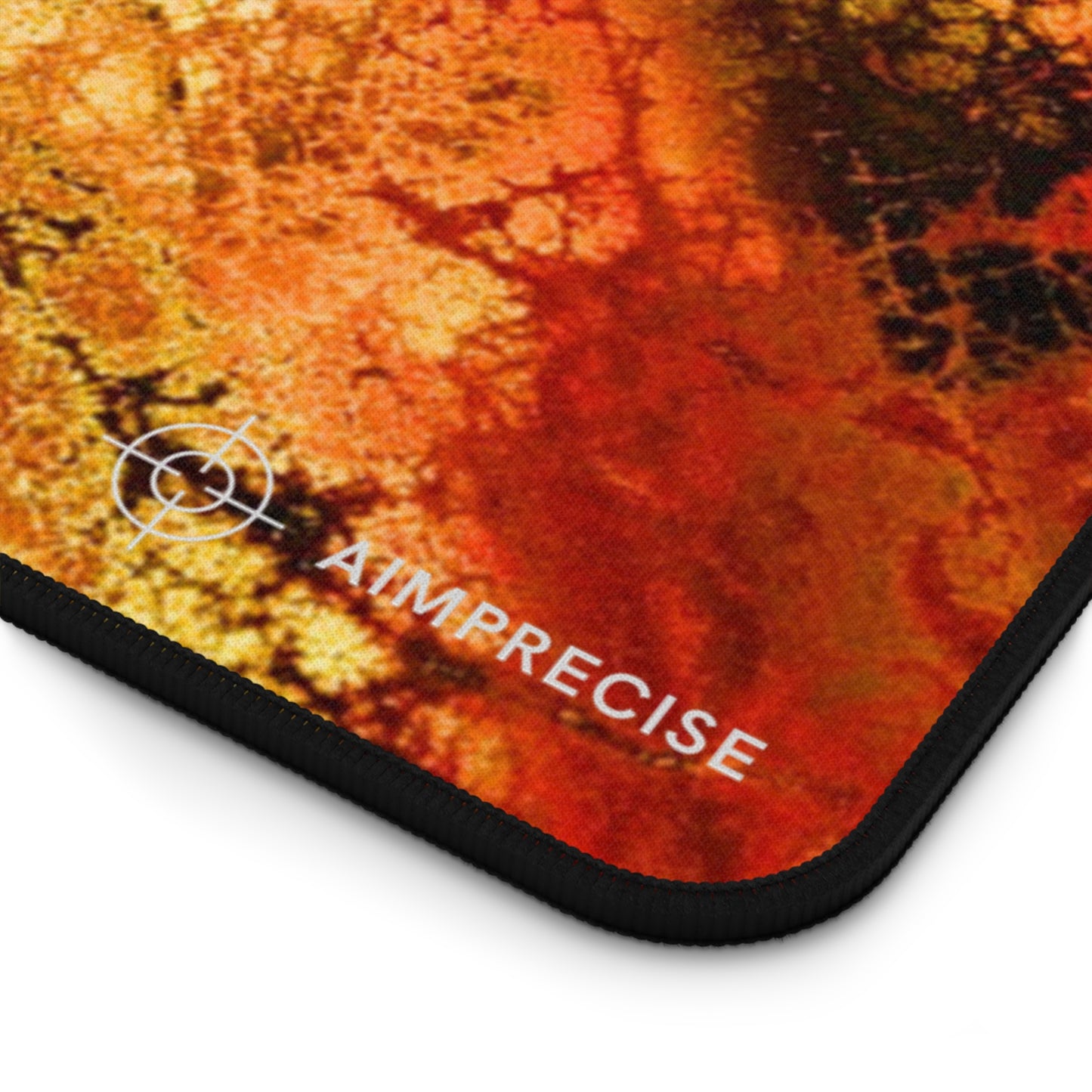 Abstract Gold Fusion Mouse Pad - AimPrecise