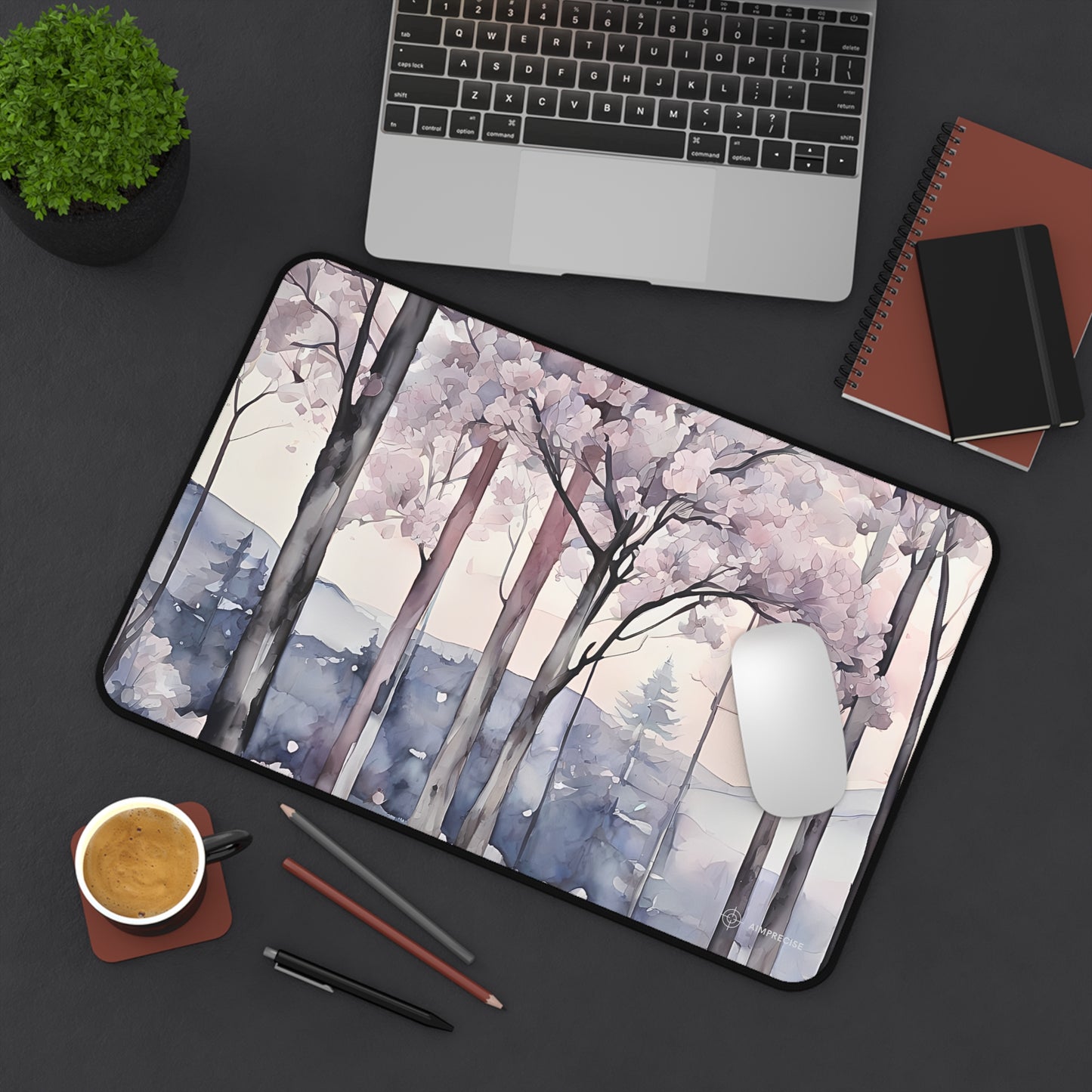 Blossom Serenity Mouse Pad - AimPrecise