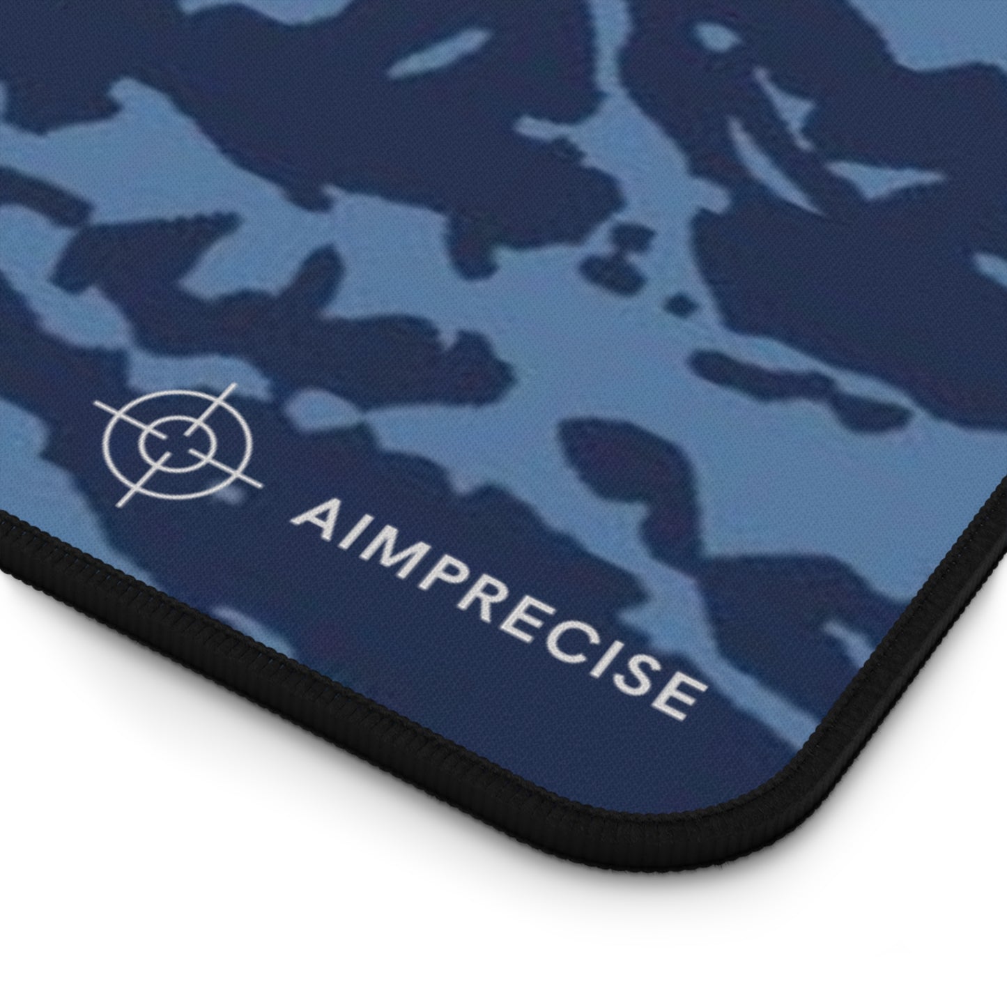 Blue Tiger Camo Mouse Pad - AimPrecise