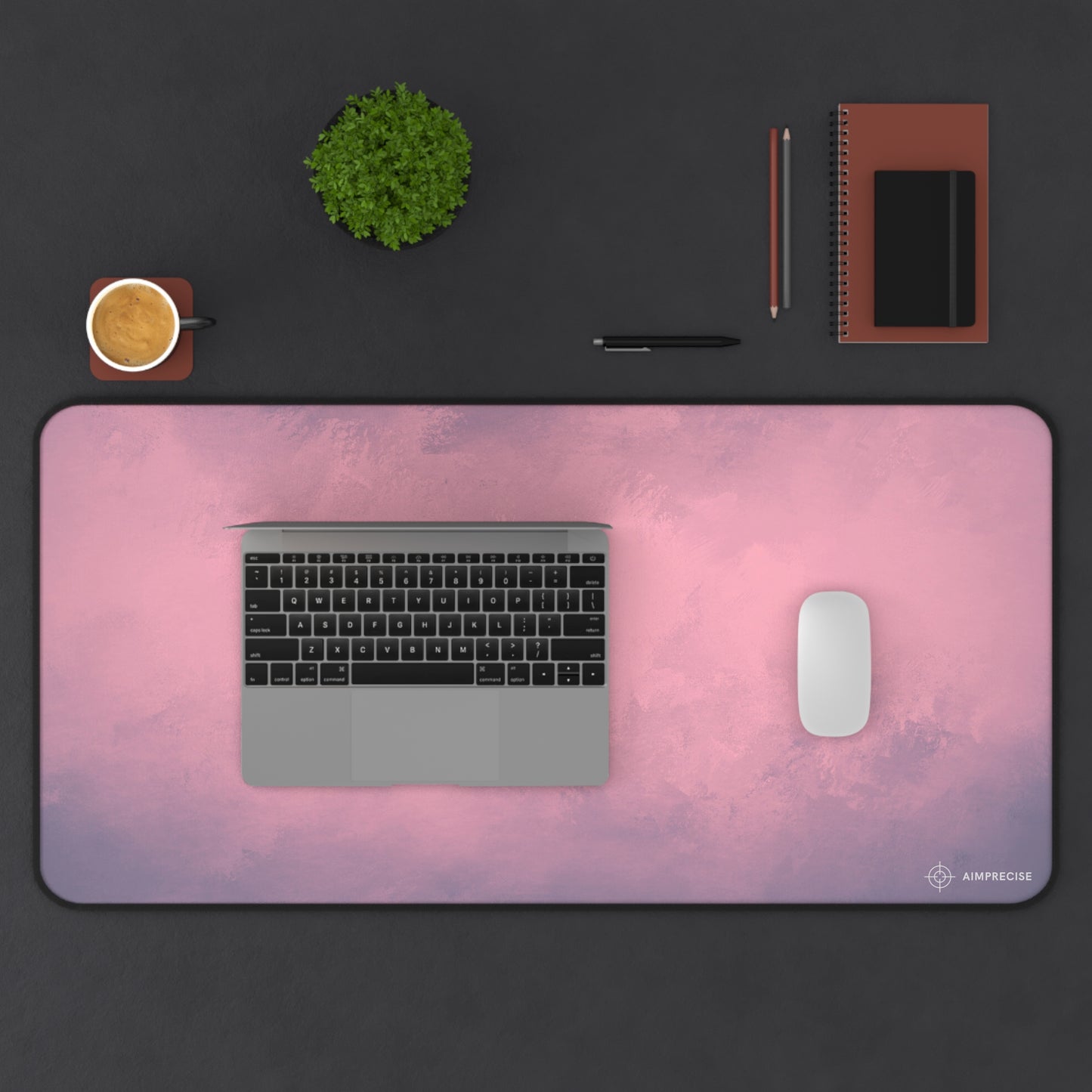 Soft Rose Texture Mouse Pad - AimPrecise