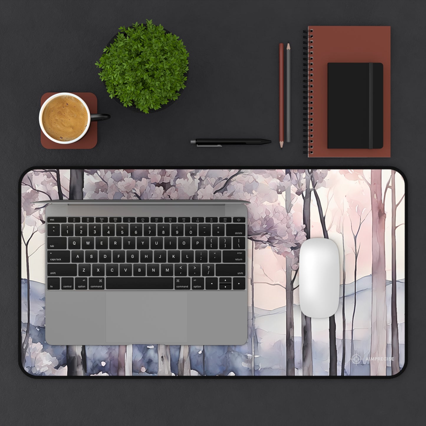 Blossom Serenity Mouse Pad - AimPrecise