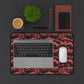 Red Tiger Camo Mouse Pad - AimPrecise