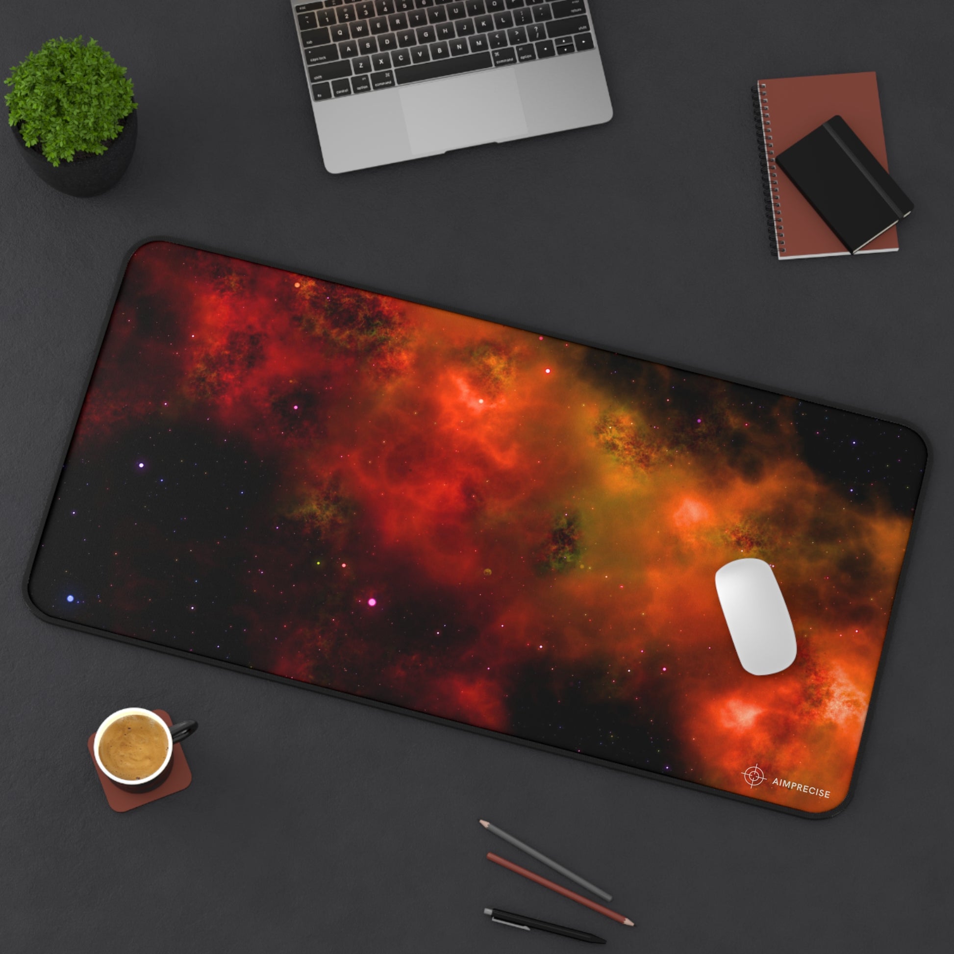 Cosmic Inferno Mouse Pad - AimPrecise