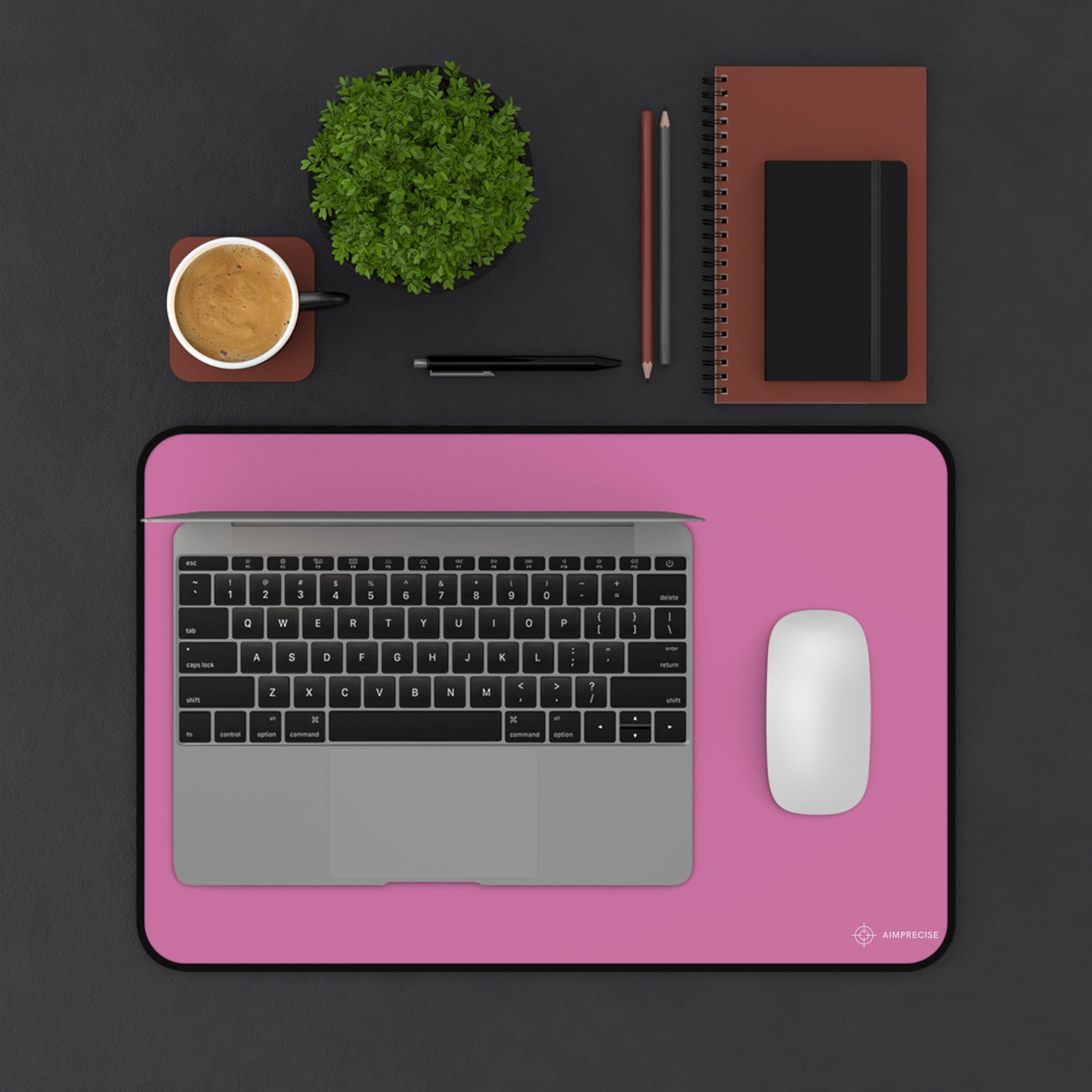 AimPrecise Light Pink Mouse Pad