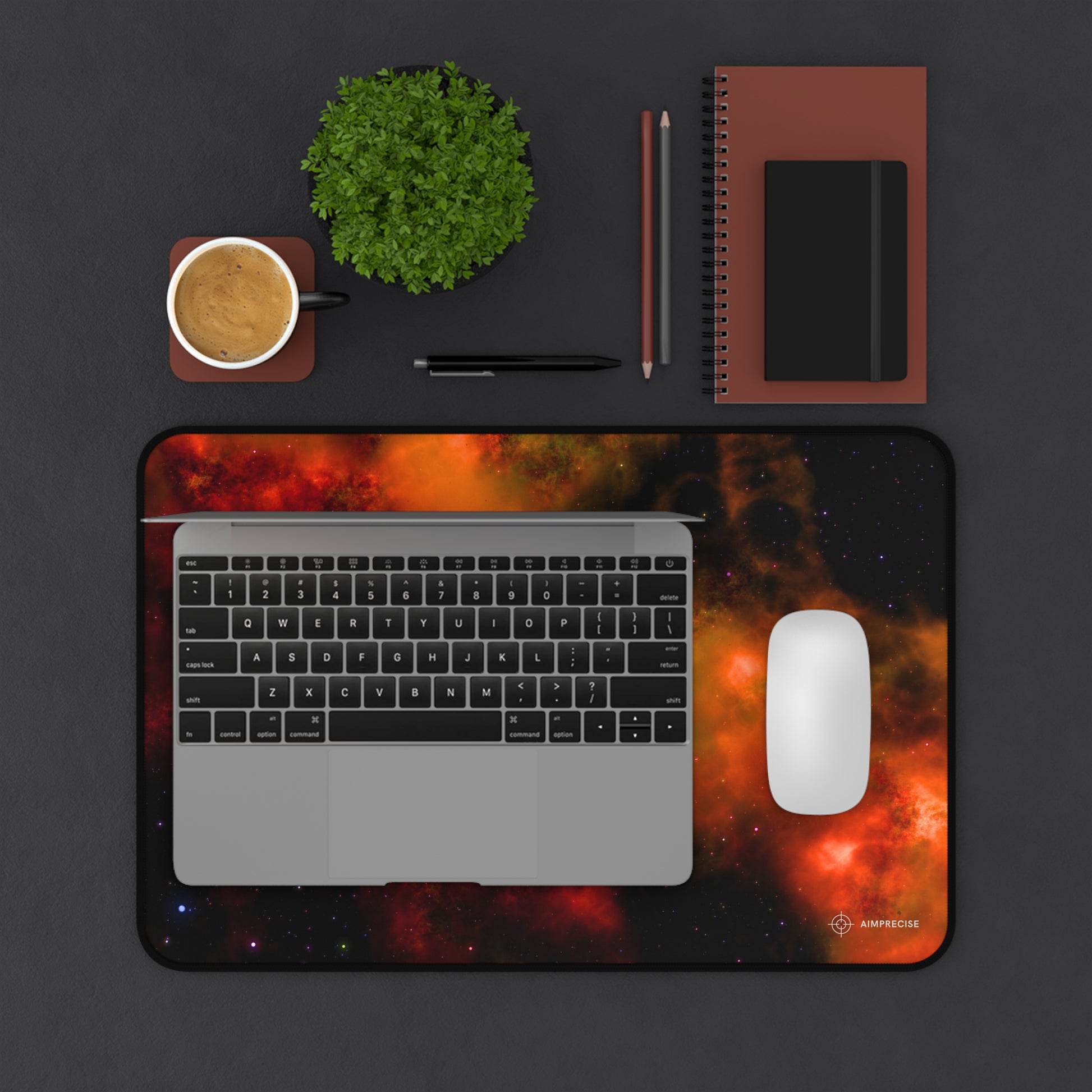 Cosmic Inferno Mouse Pad - AimPrecise