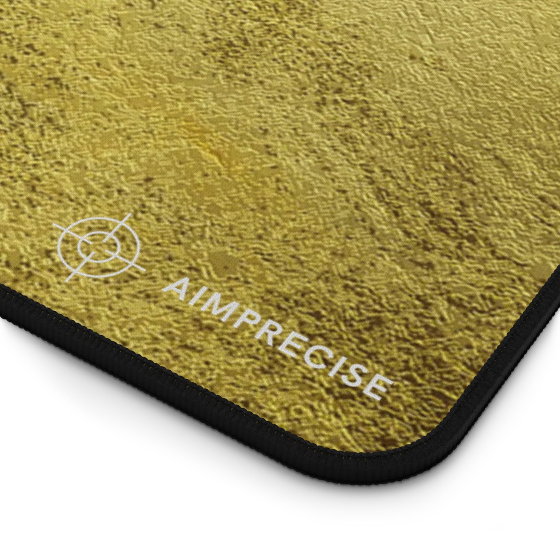 Radiant Gold Texture Mouse Pad - AimPrecise