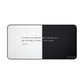 Confucius Quote Minimalist Mouse Pad