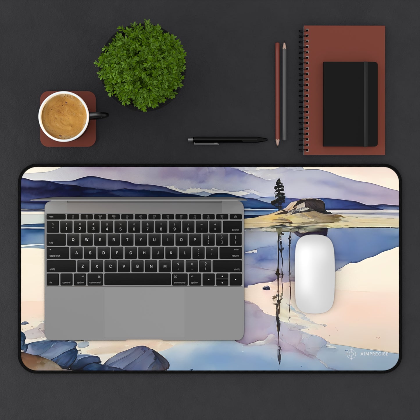 Tranquil Reflection Mouse Pad - AimPrecise