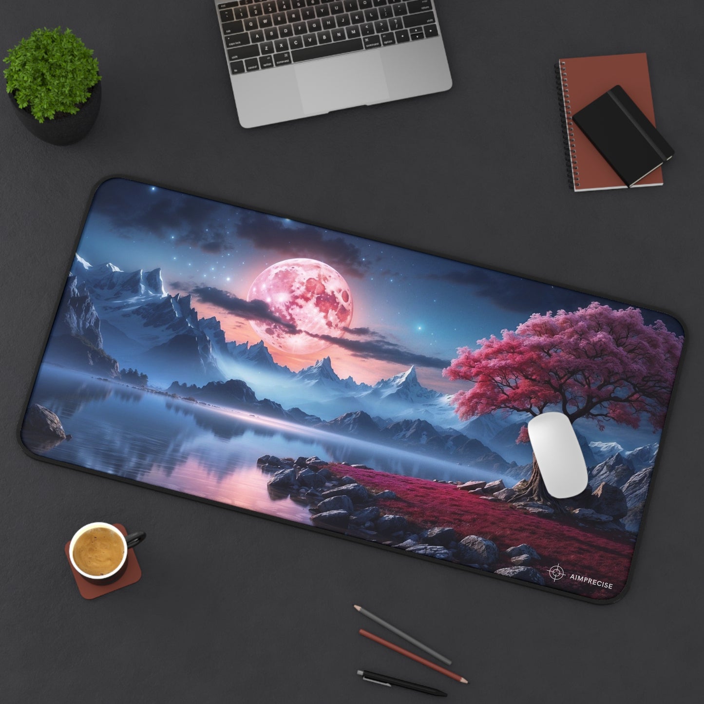 Lunar Tranquility Mouse Pad - AimPrecise