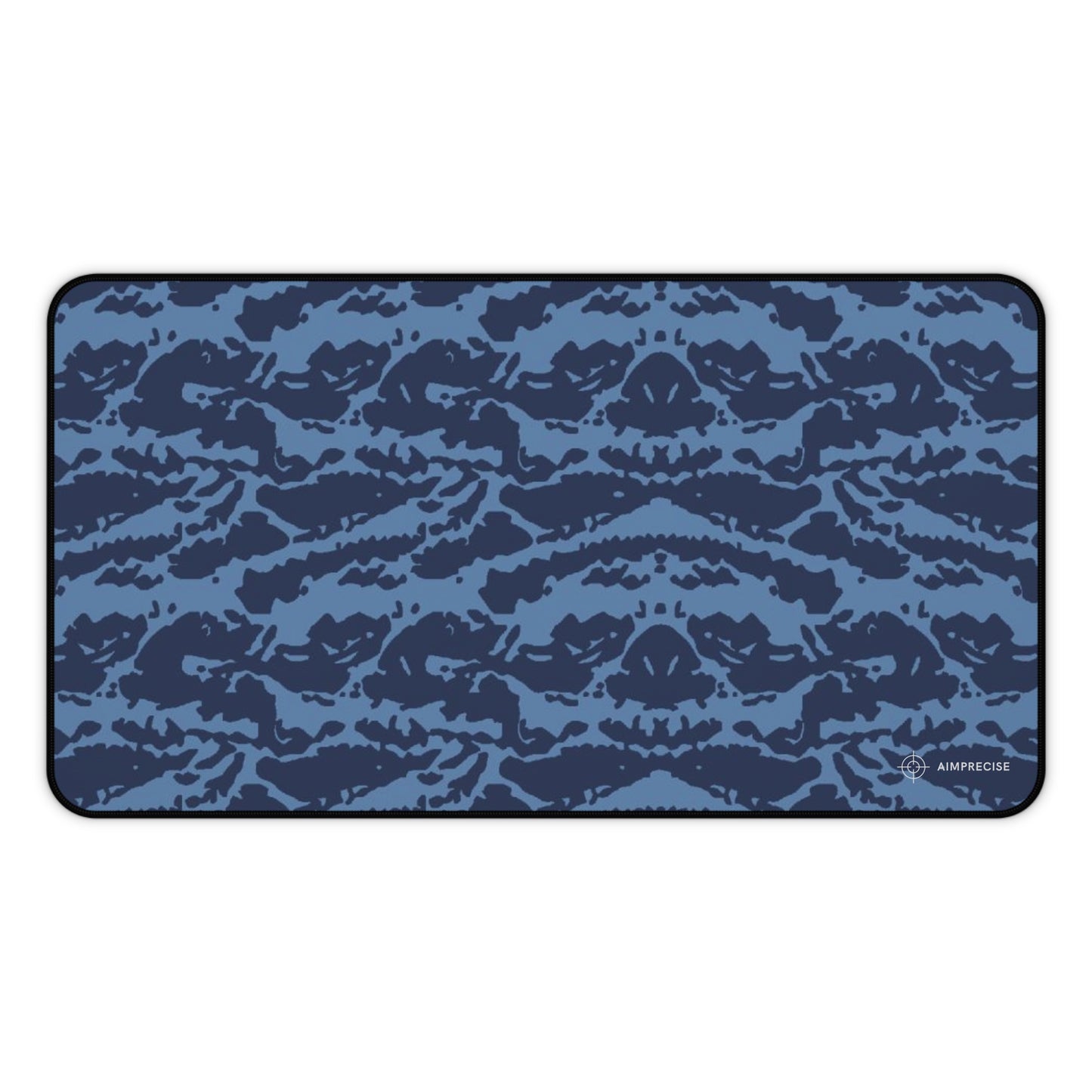 Blue Tiger Camo Mouse Pad - AimPrecise