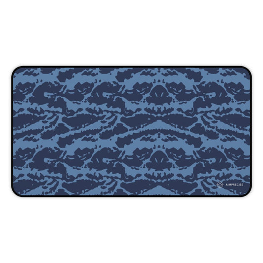 Blue Tiger Camo Mouse Pad - AimPrecise