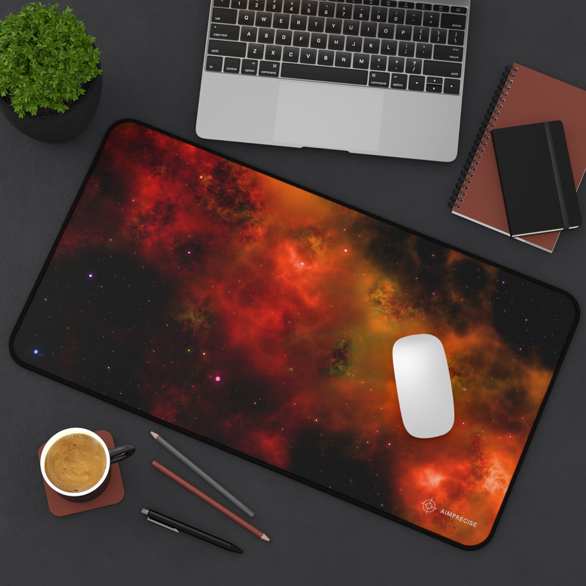 Cosmic Inferno Mouse Pad - AimPrecise