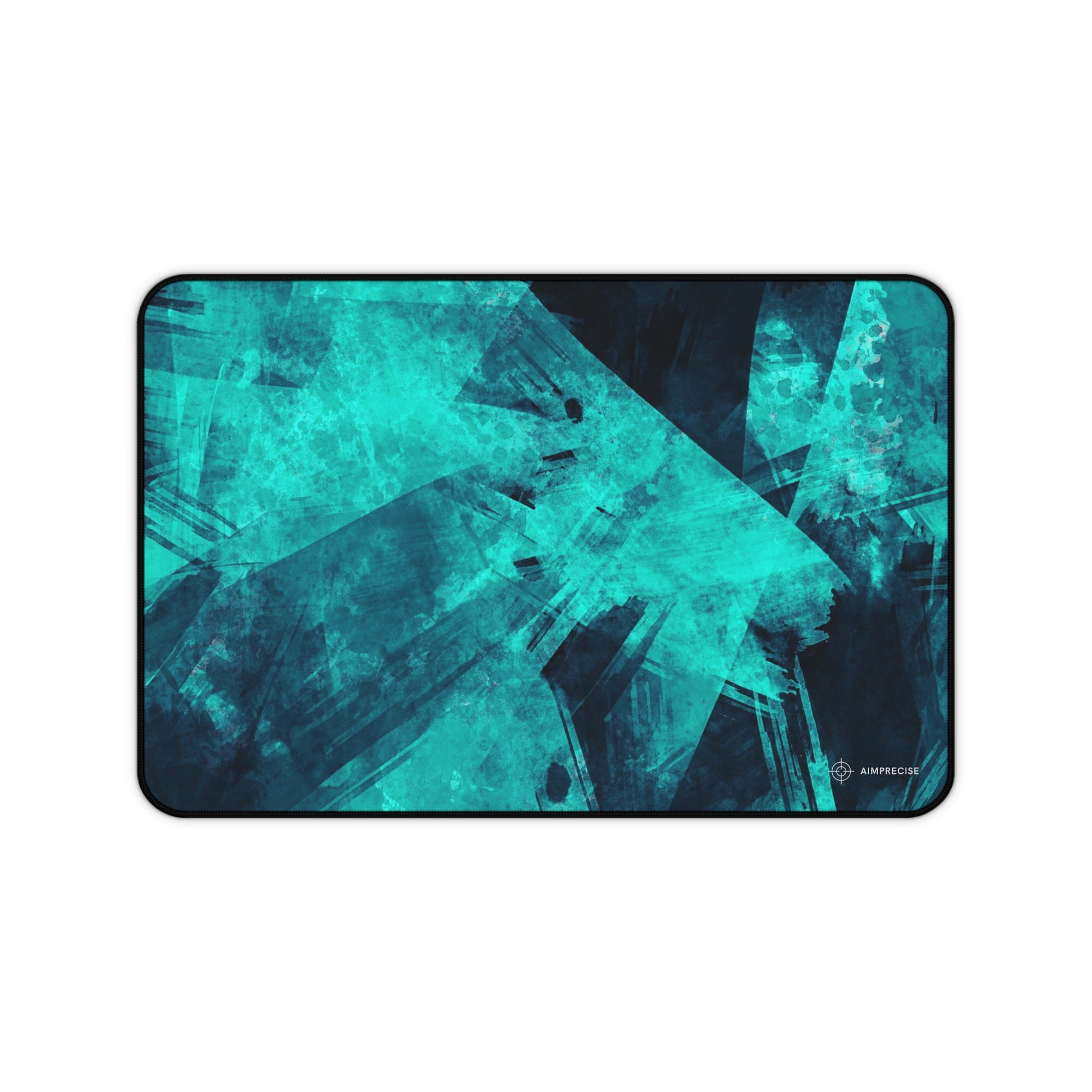 Modern Teal Texture Mouse Pad - AimPrecise