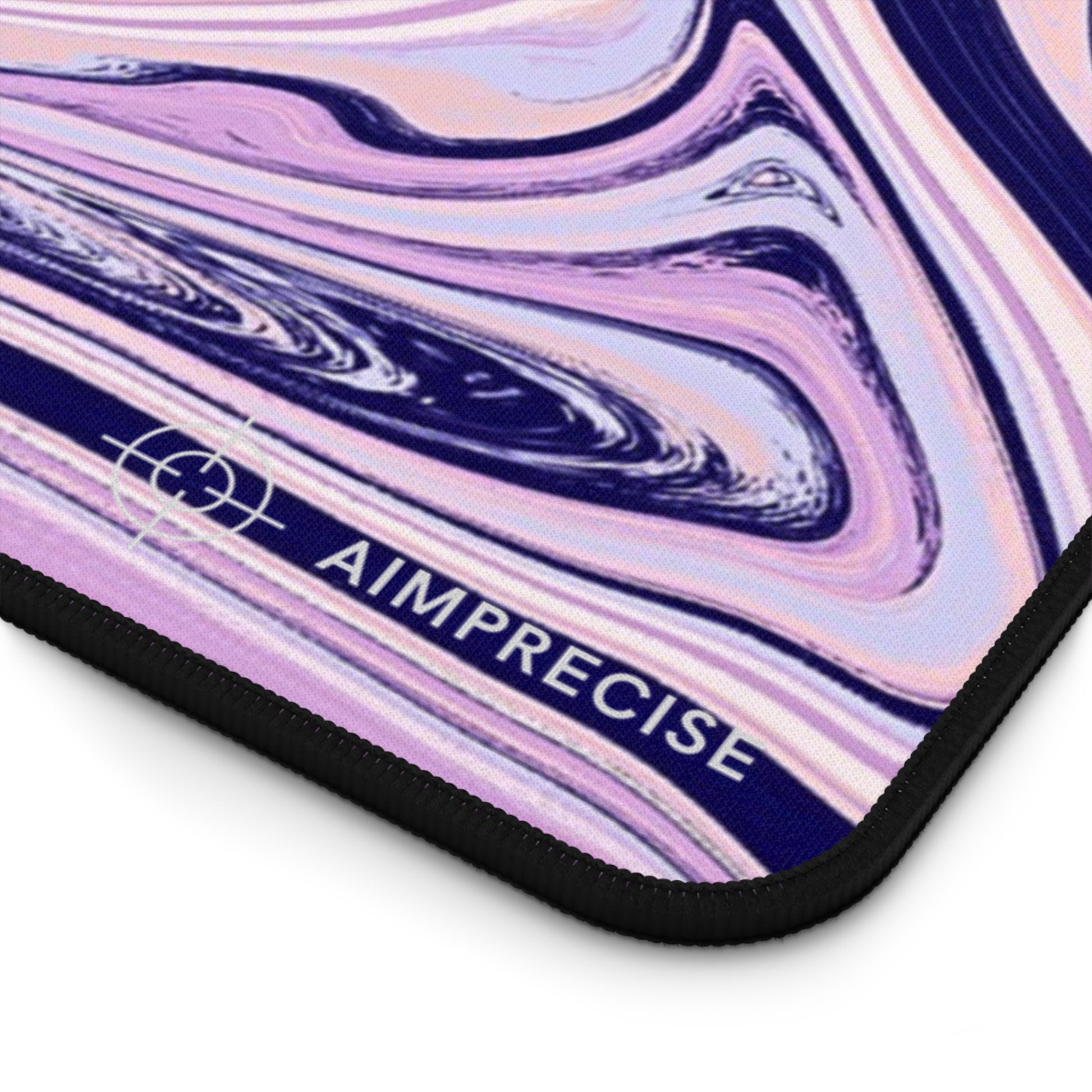 Soft Light Swirl Mouse Pad - AimPrecise