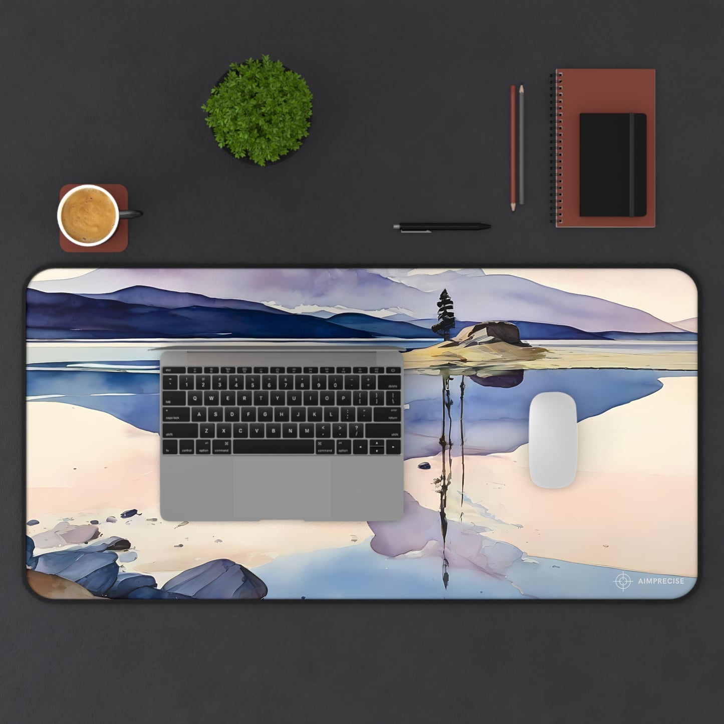 Tranquil Reflection Mouse Pad - AimPrecise