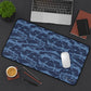 Blue Tiger Camo Mouse Pad - AimPrecise