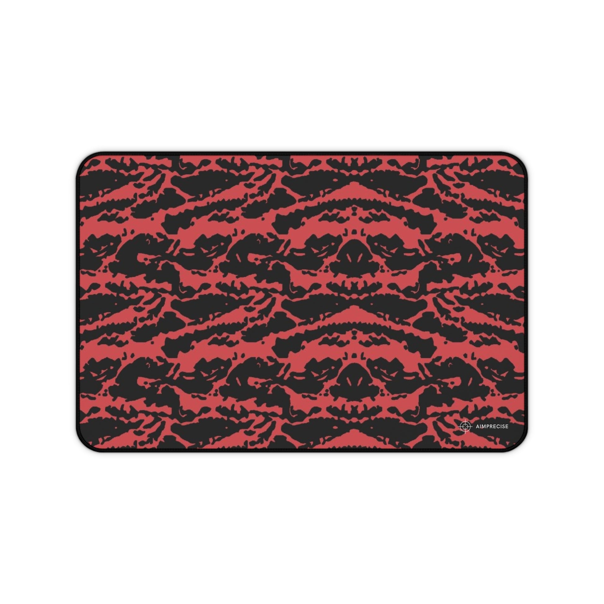 Red Tiger Camo Mouse Pad - AimPrecise