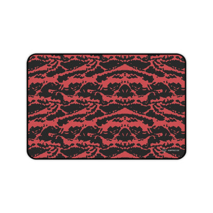 Red Tiger Camo Mouse Pad - AimPrecise