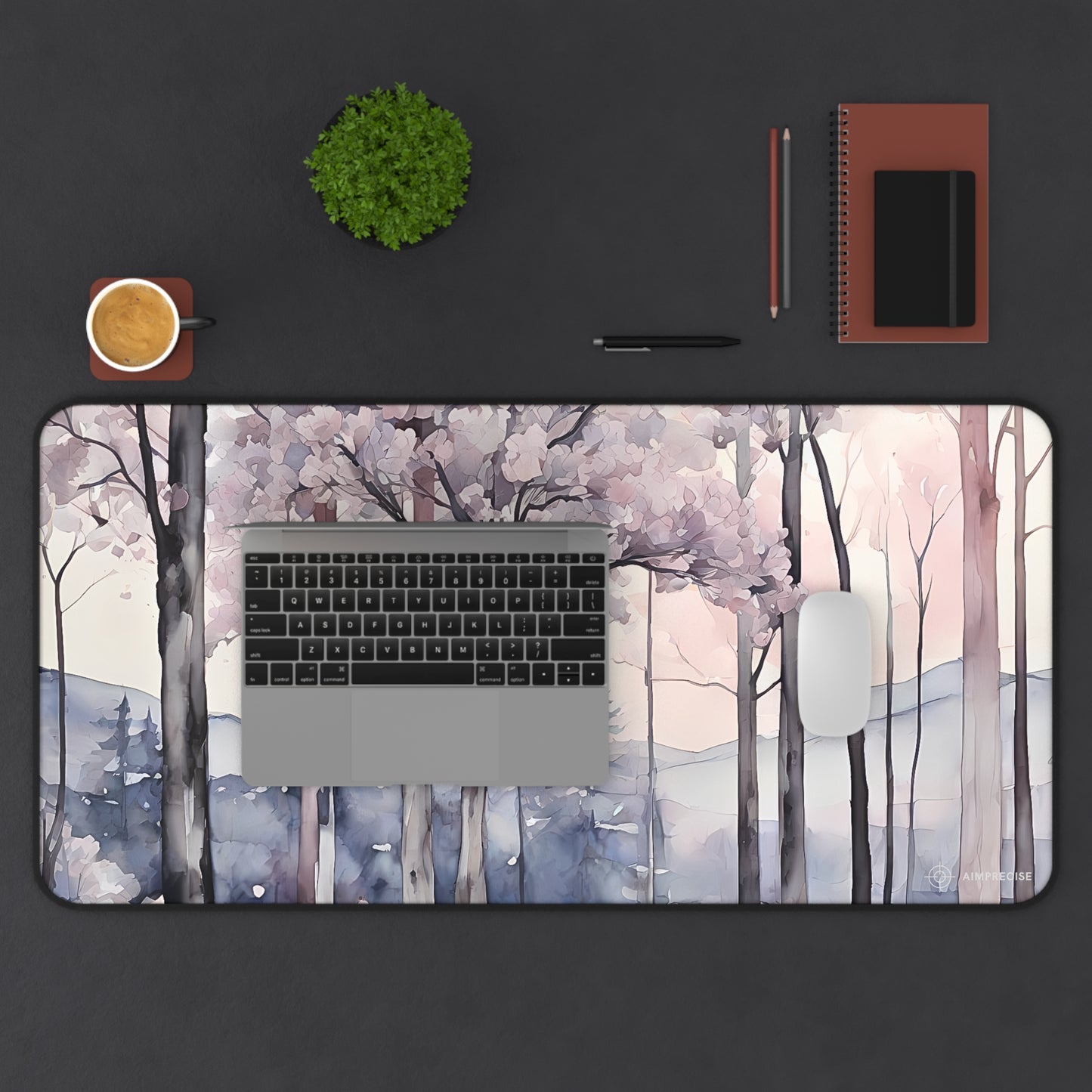 Blossom Serenity Mouse Pad - AimPrecise