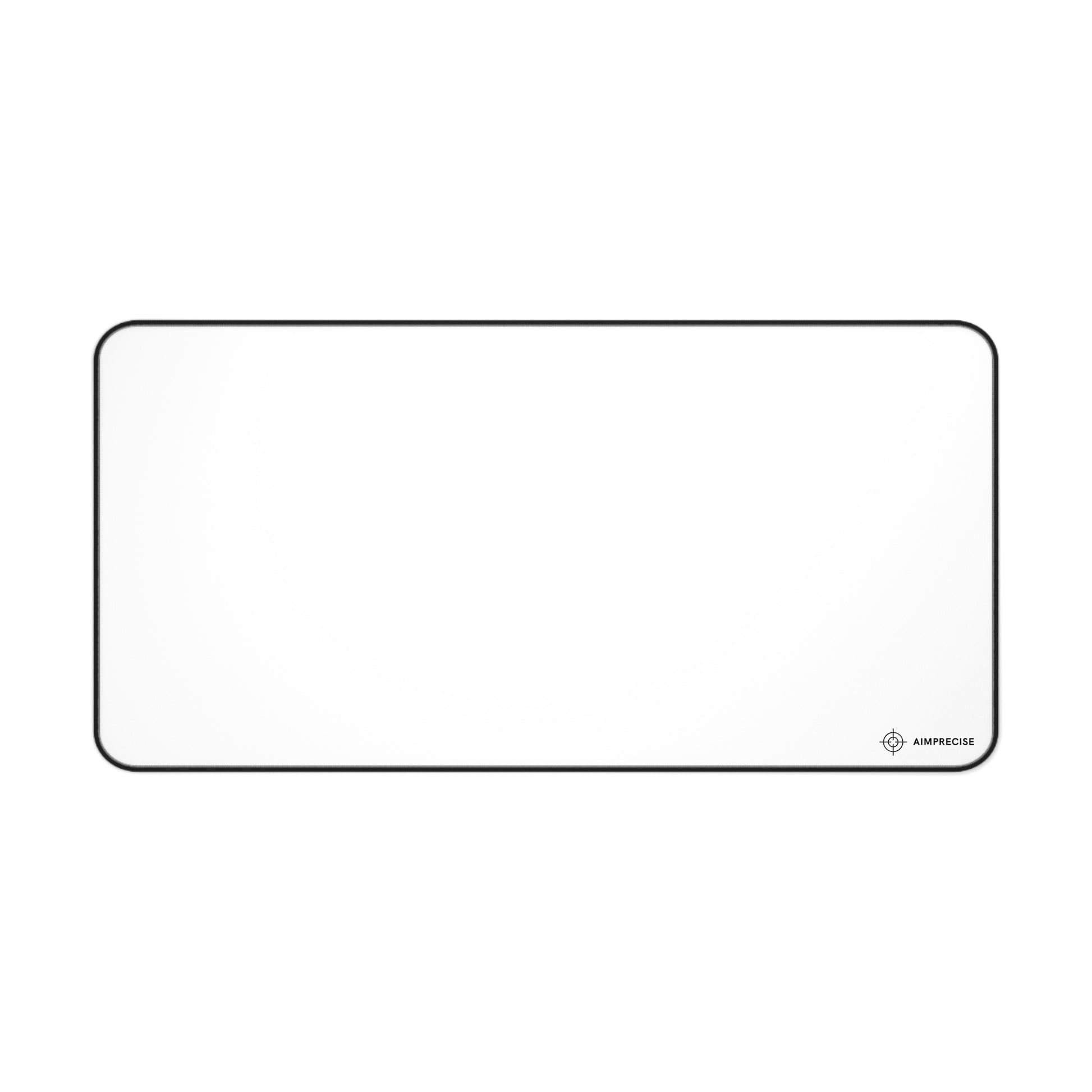 Precision Classic White Mouse Pad - AimPrecise