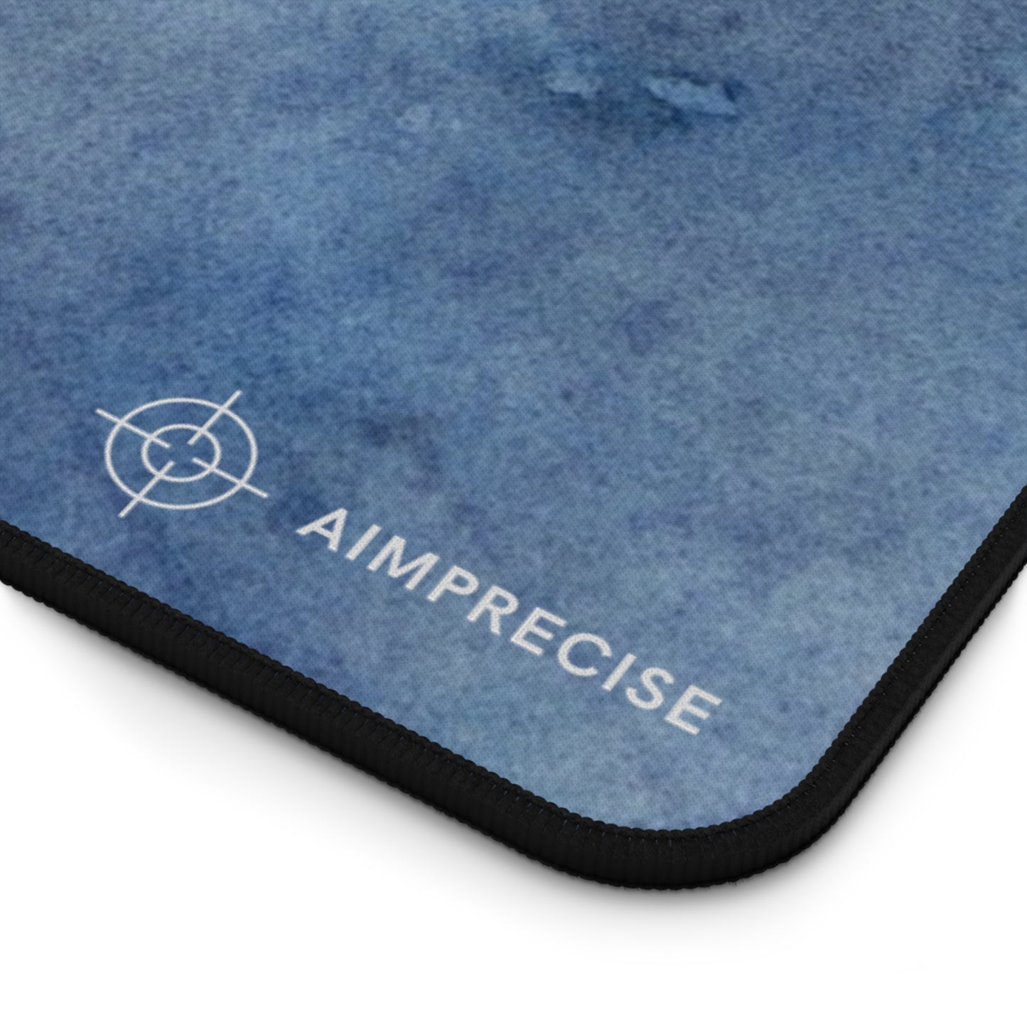 Serene Blue Texture Mouse Pad - AimPrecise