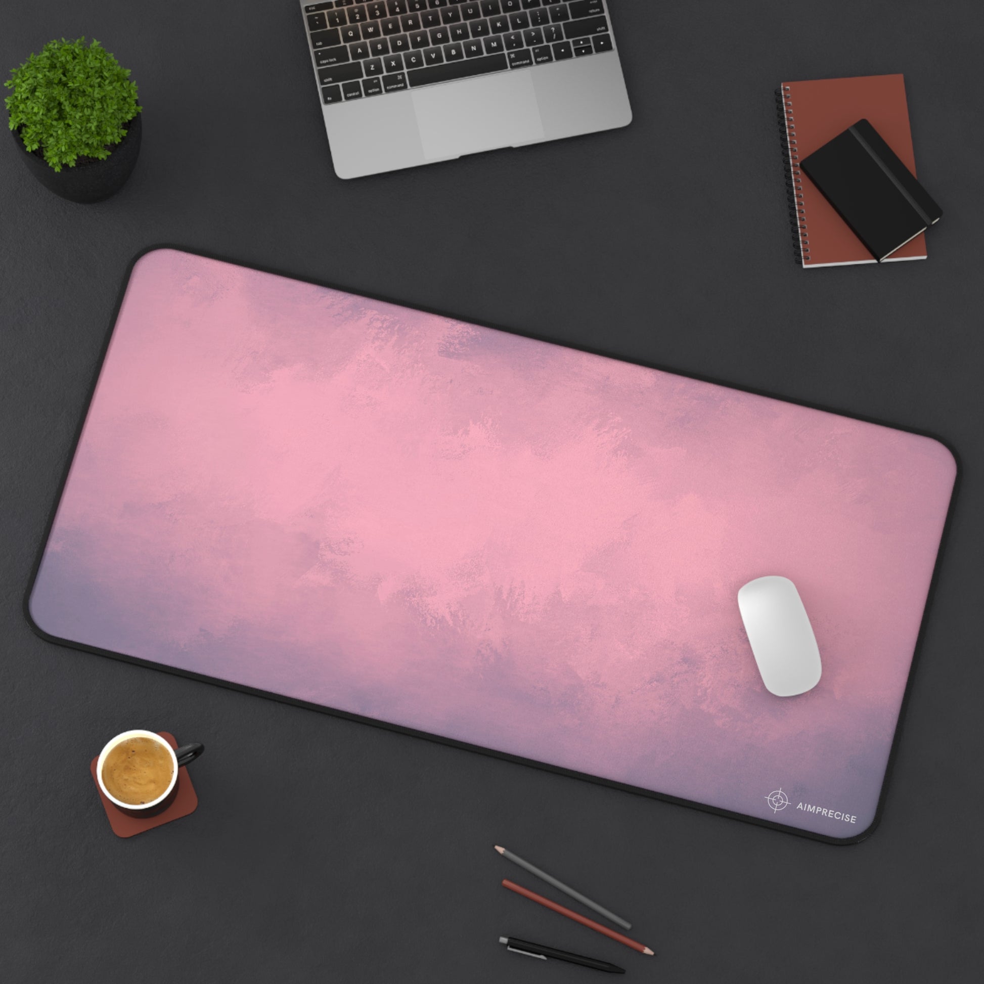 Soft Rose Texture Mouse Pad - AimPrecise