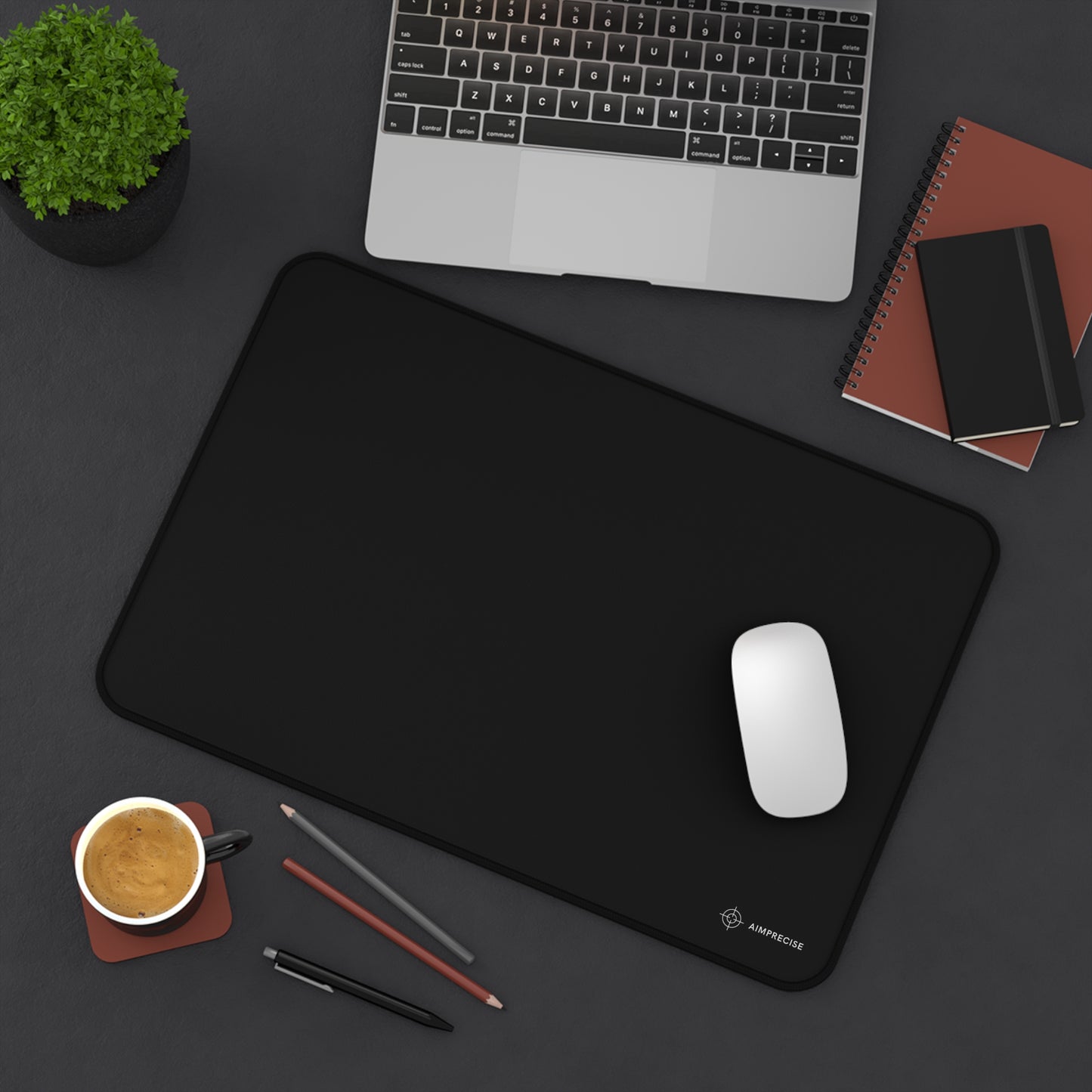 Precision Black Mouse Pad - AimPrecise