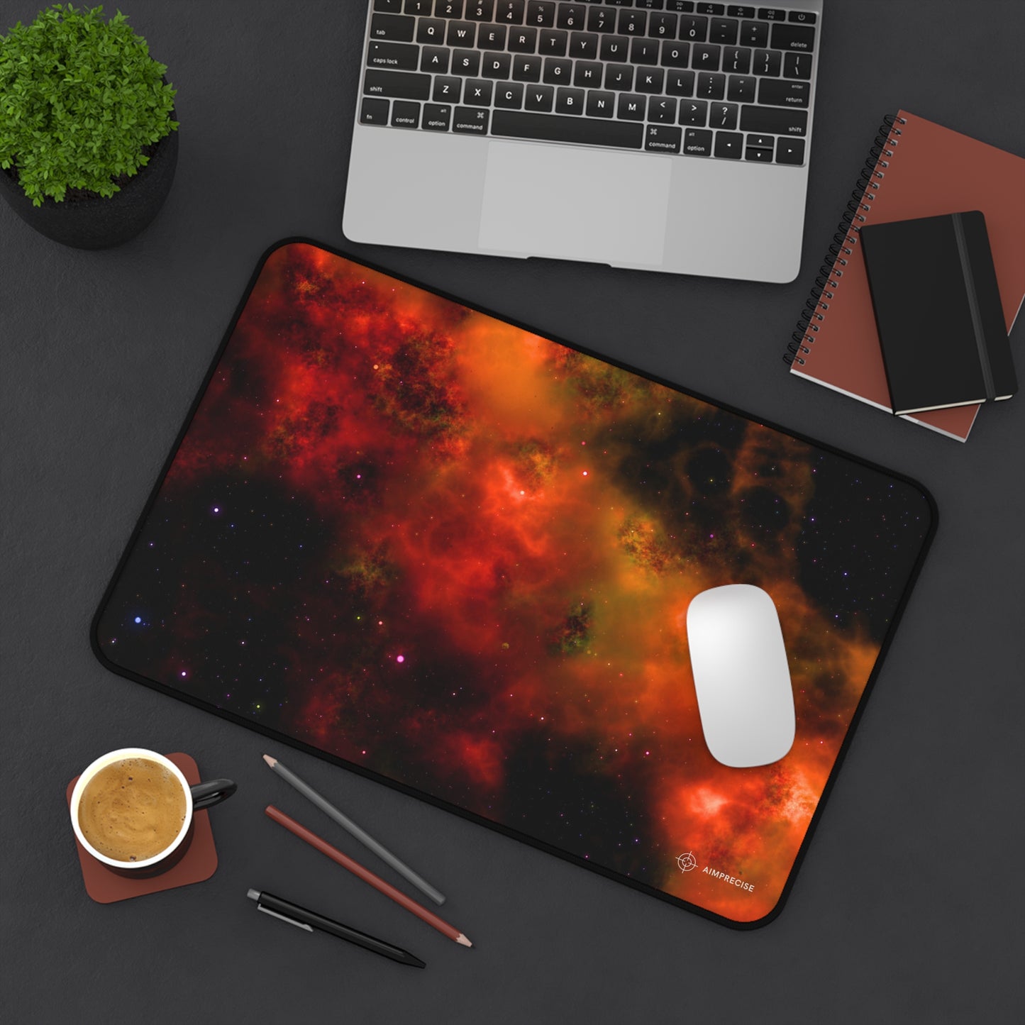 Cosmic Inferno Mouse Pad - AimPrecise