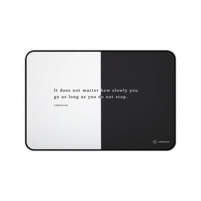 Confucius Quote Minimalist Mouse Pad