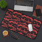 Red Tiger Camo Mouse Pad - AimPrecise