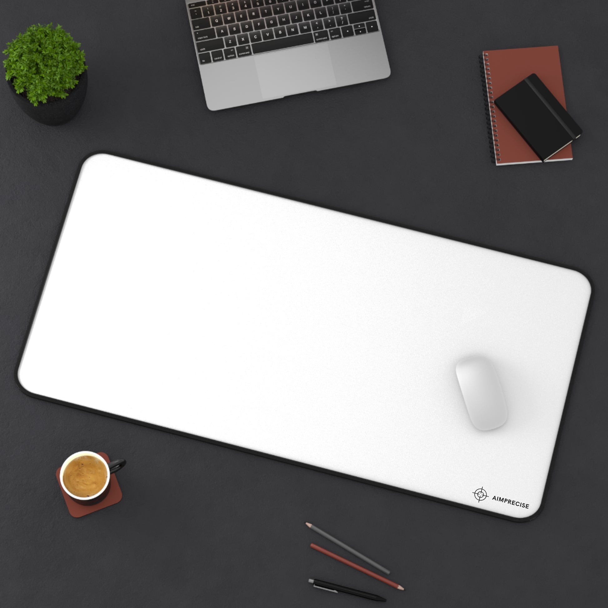 Precision Classic White Mouse Pad - AimPrecise