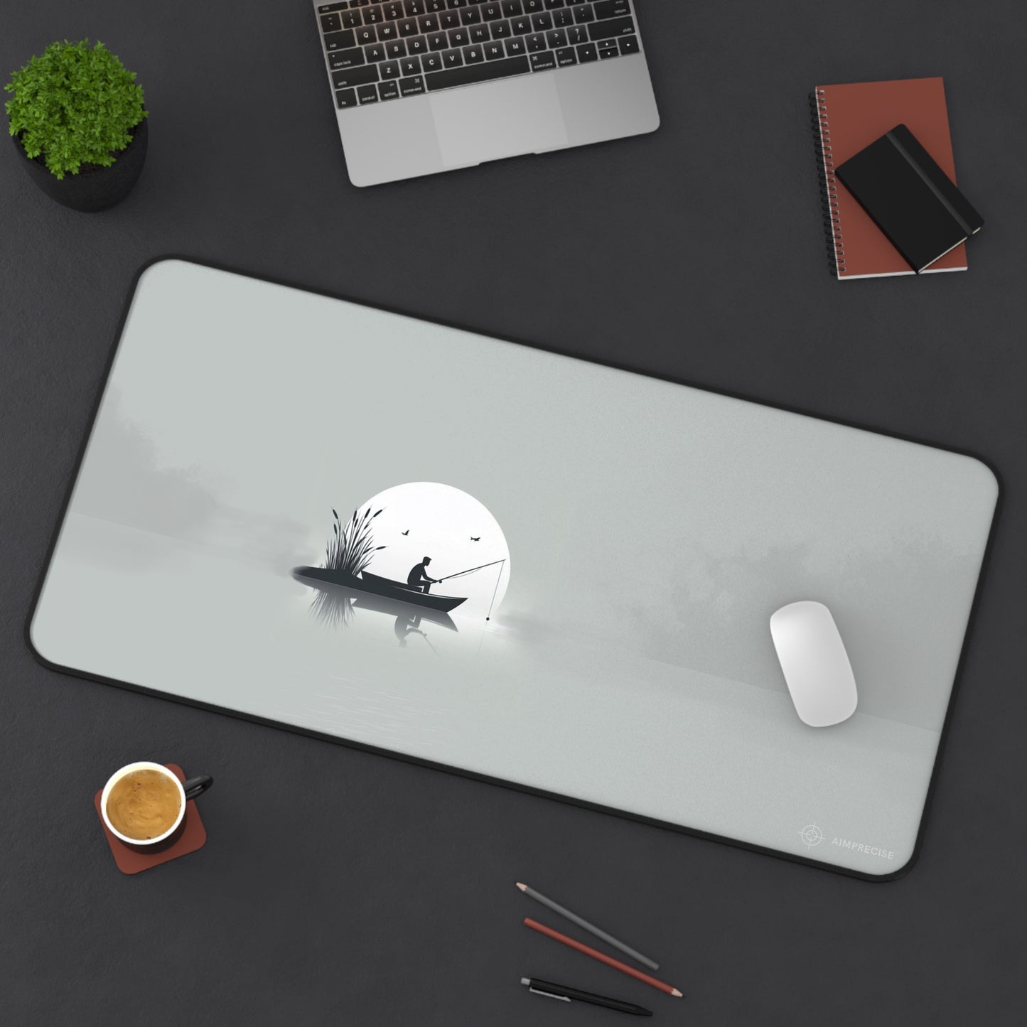 Serenity Fishing Mouse Pad - AimPrecise