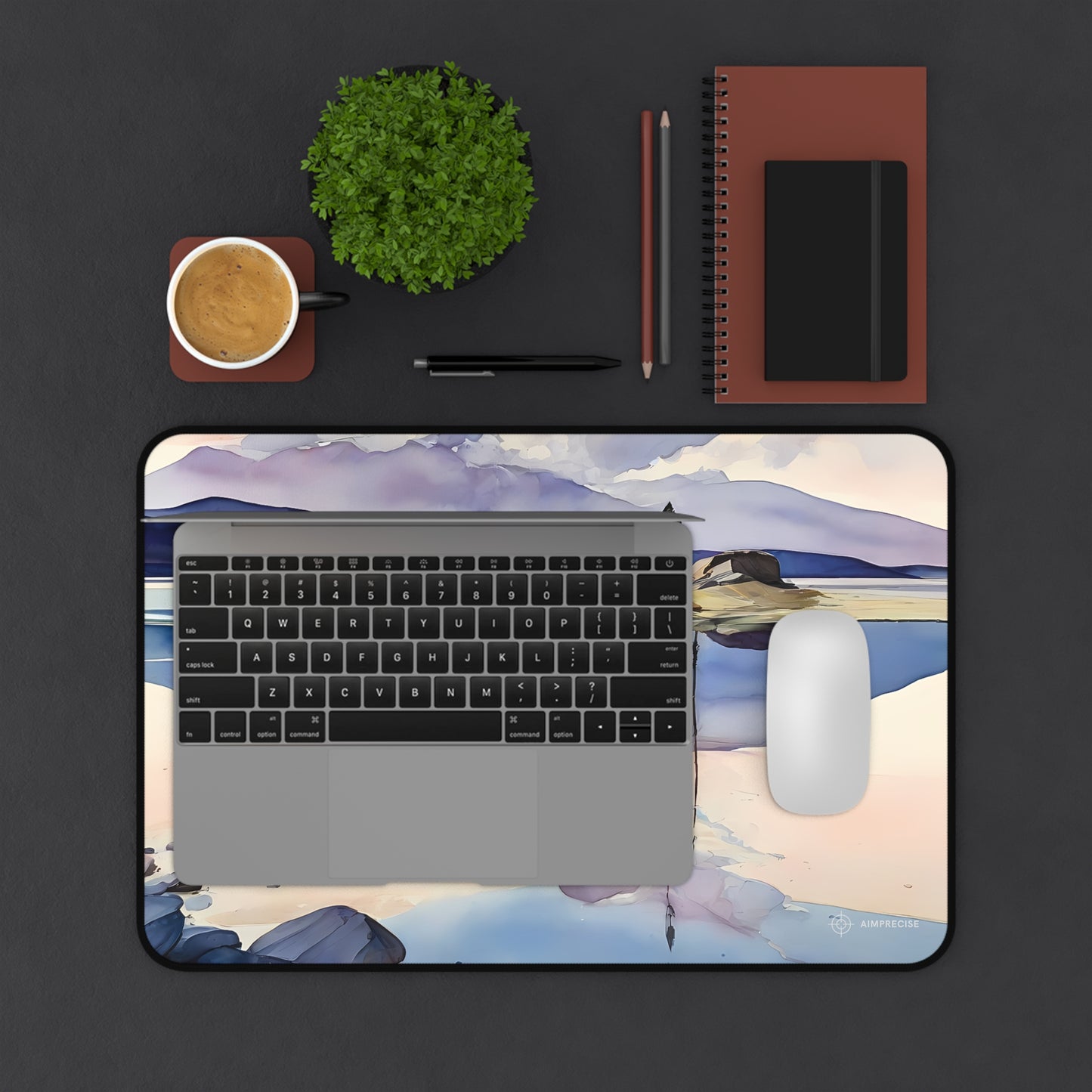 Tranquil Reflection Mouse Pad - AimPrecise