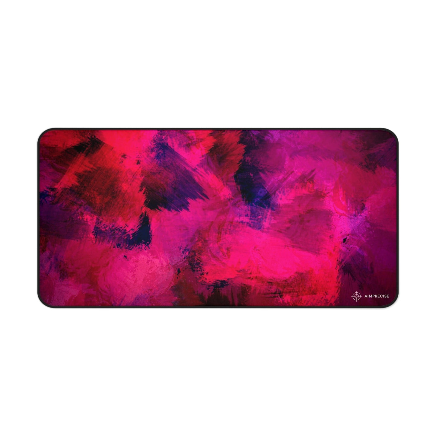 Abstract Red Lost Mouse Pad - AimPrecise